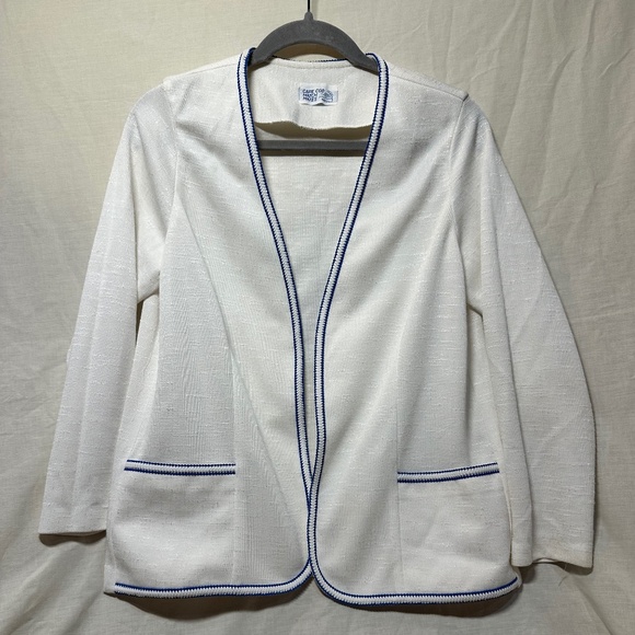 *VINTAGE* Cape Cod Match Mates Blazer with Beautiful Detail - Approx. M/L - Picture 1 of 8
